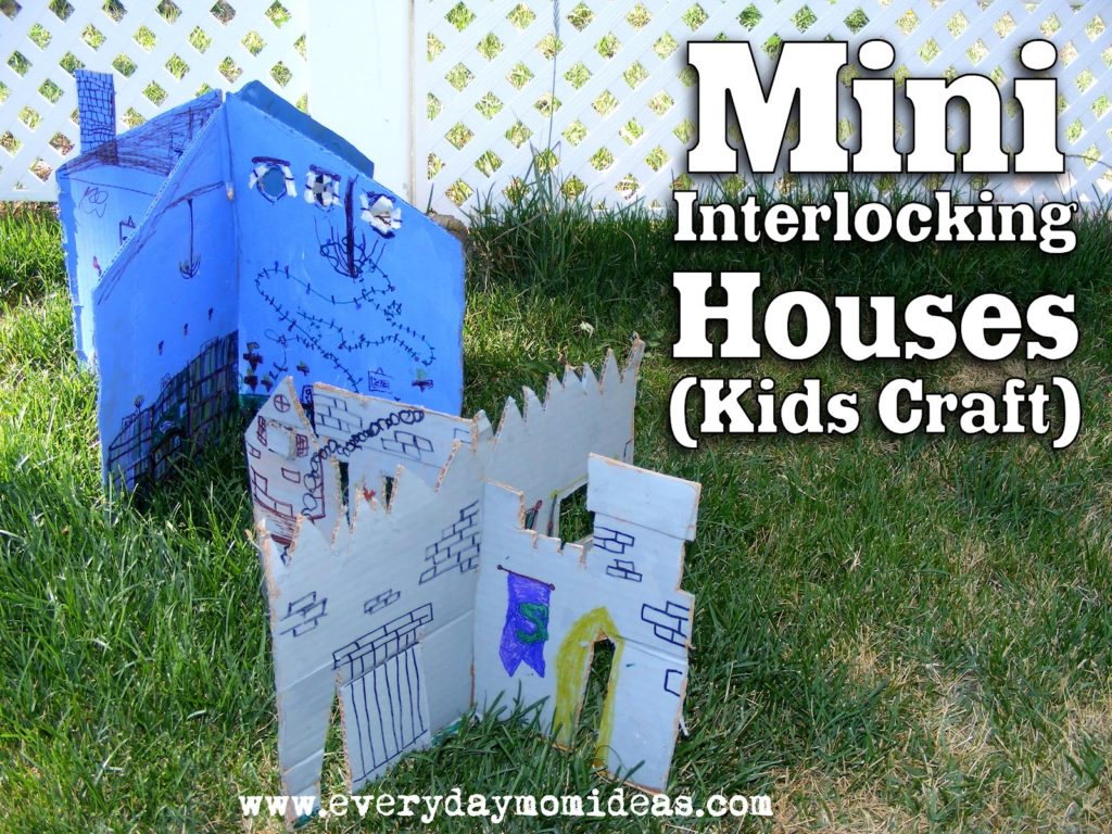 mini interlocking house