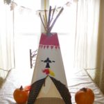 Easy Tee-pee Table Centerpiece – House of Pixel Dust
